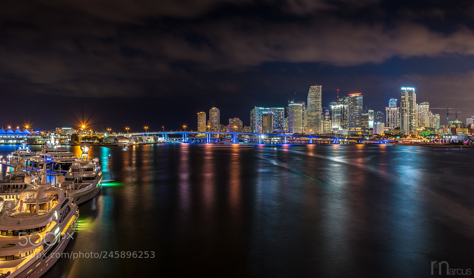Nikon D810 sample photo. Nights in miami photography