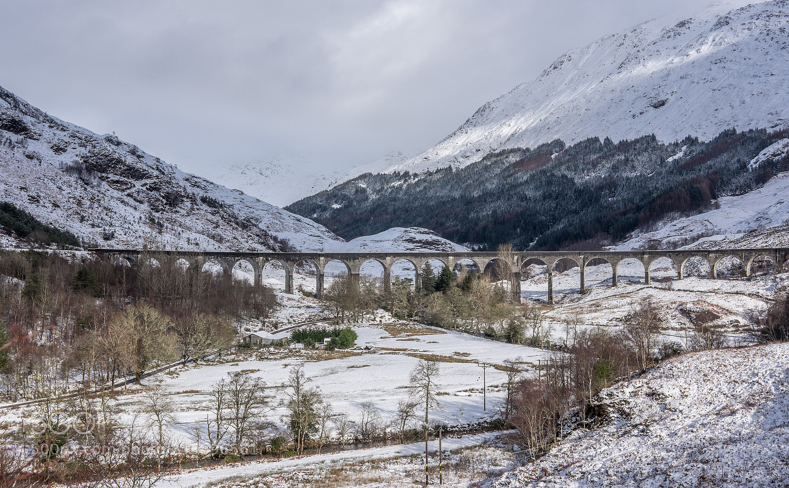 Fujifilm X-E2 sample photo. Glenfinnan viaduct photography