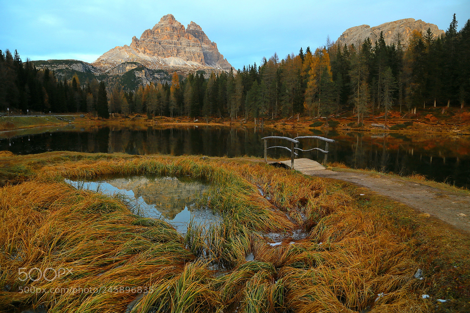 Canon EOS 6D + Canon EF 24-105mm F4L IS USM sample photo. Lake in the alps photography