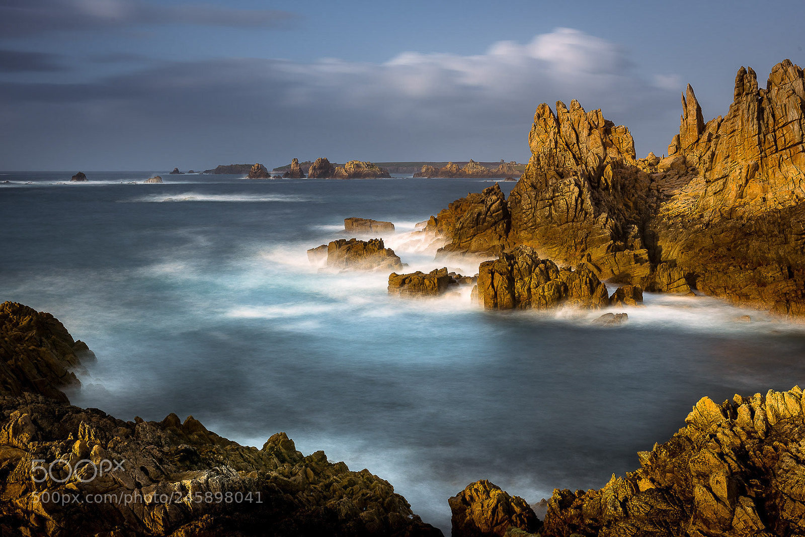 Nikon D810 sample photo. Coast of ouessant  island photography