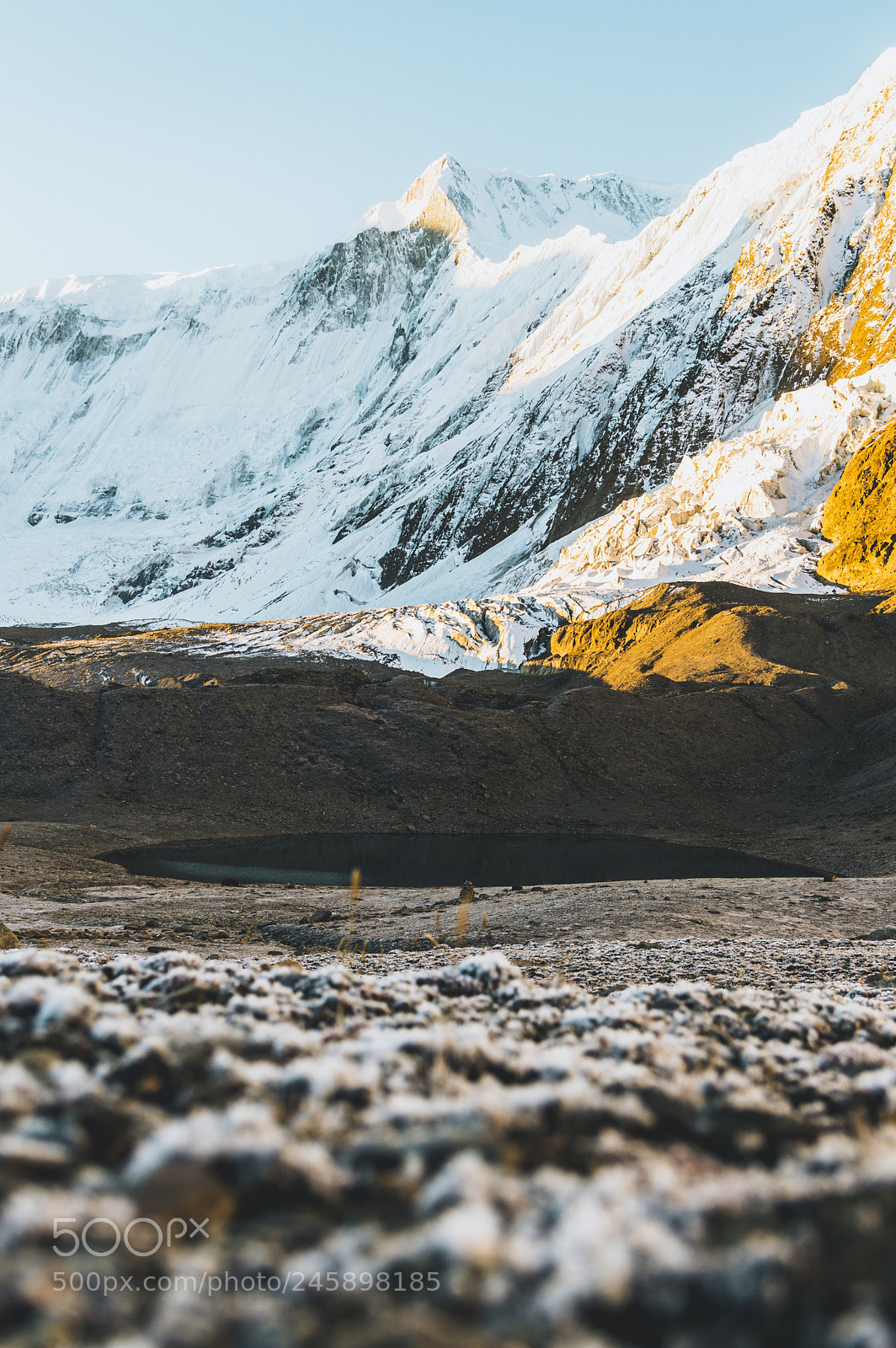 Nikon D3200 sample photo. Freezing mountain mornings photography