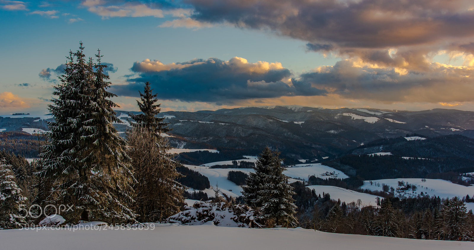 Nikon D810 sample photo. Sonnenuntergang mit blick zum photography