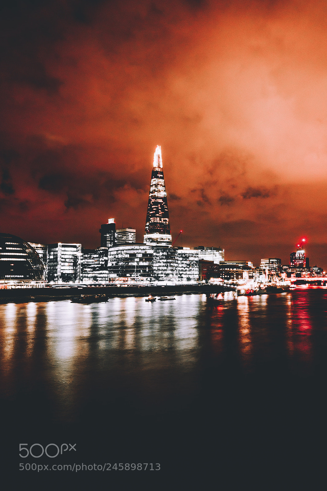 Sony Cyber-shot DSC-RX10 II sample photo. London night photography