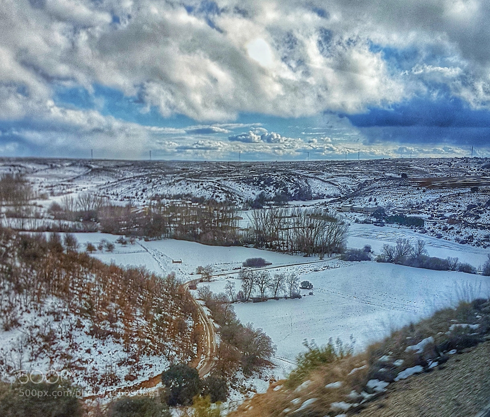 Samsung Galaxy S7 sample photo. Paisaje de invierno desde photography