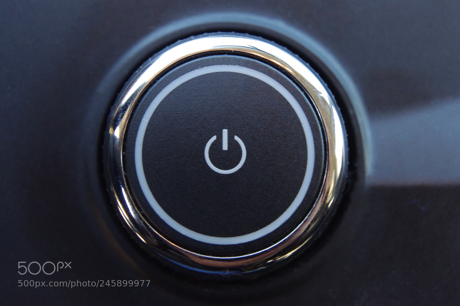 Pentax K-x sample photo. Engine start/stop button photography