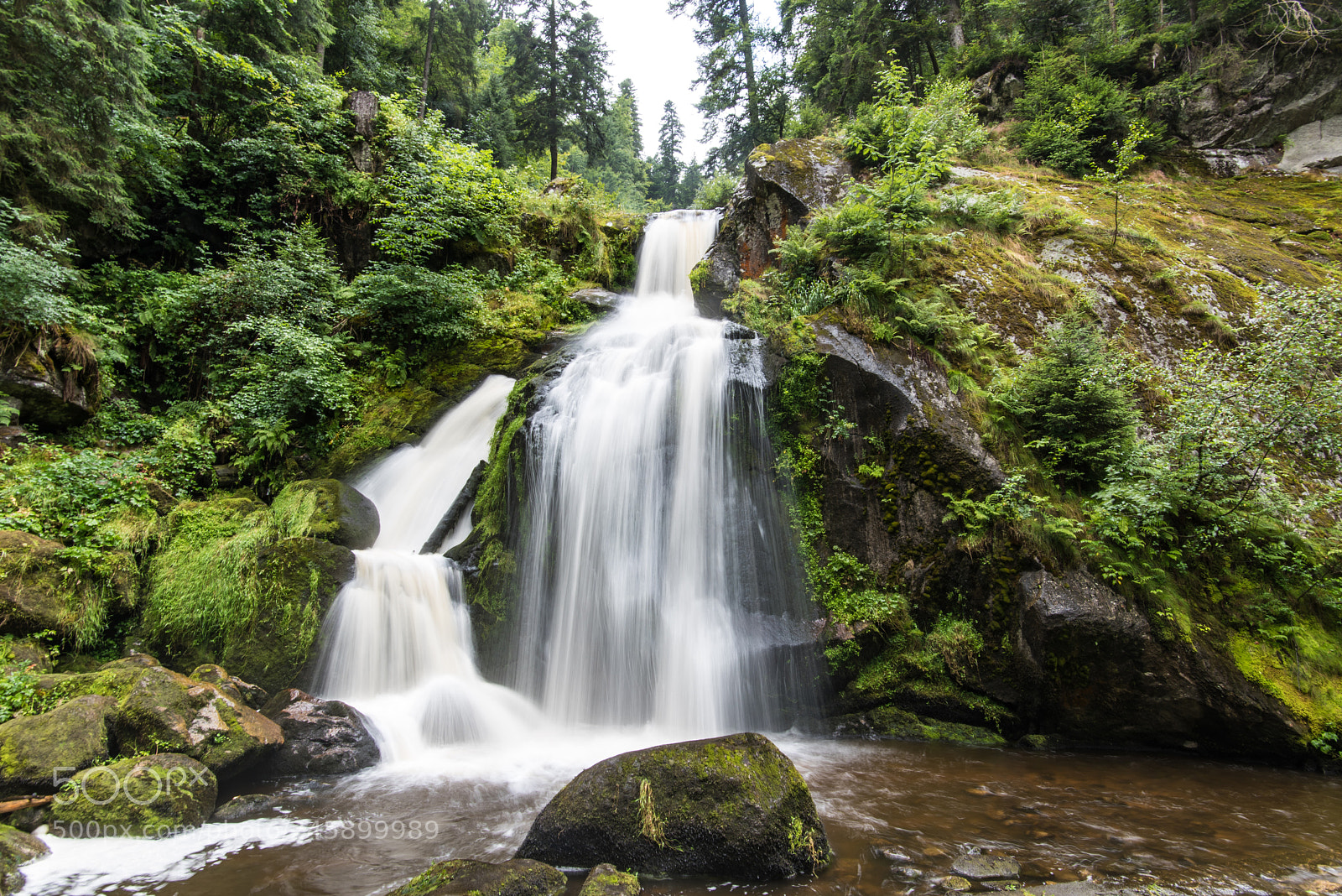 Nikon D810 sample photo. Triberg waterfalls germany photography