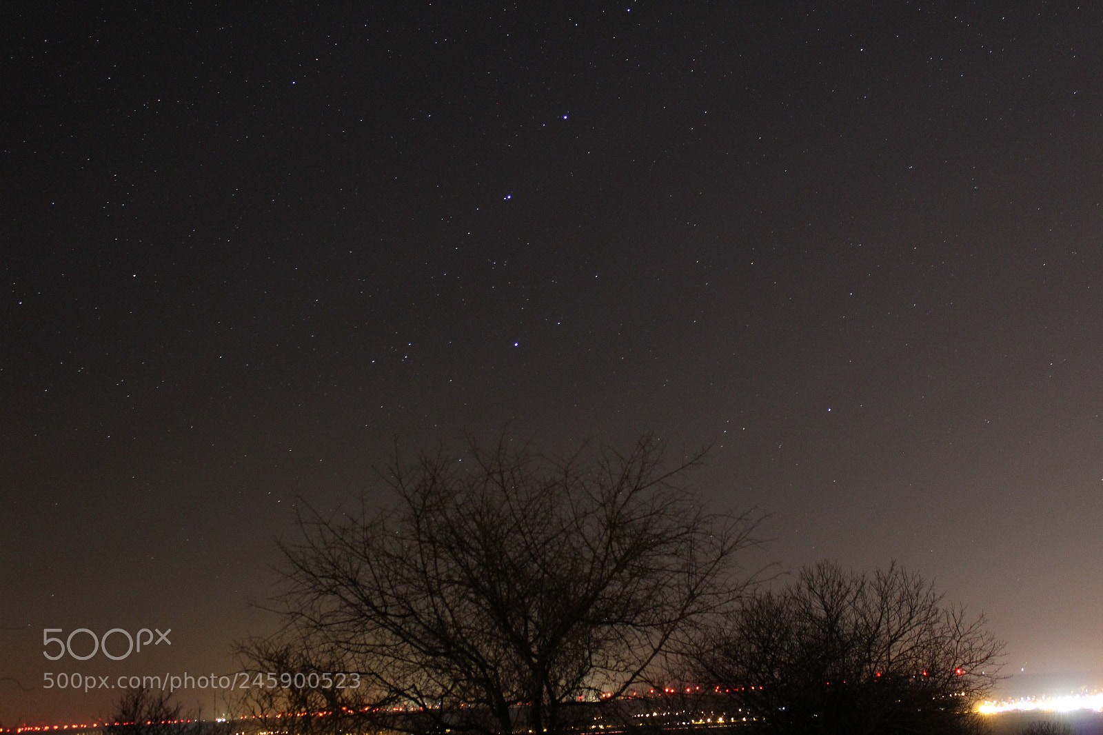 Canon EF-S 18-55mm F3.5-5.6 III sample photo. Look at the stars photography
