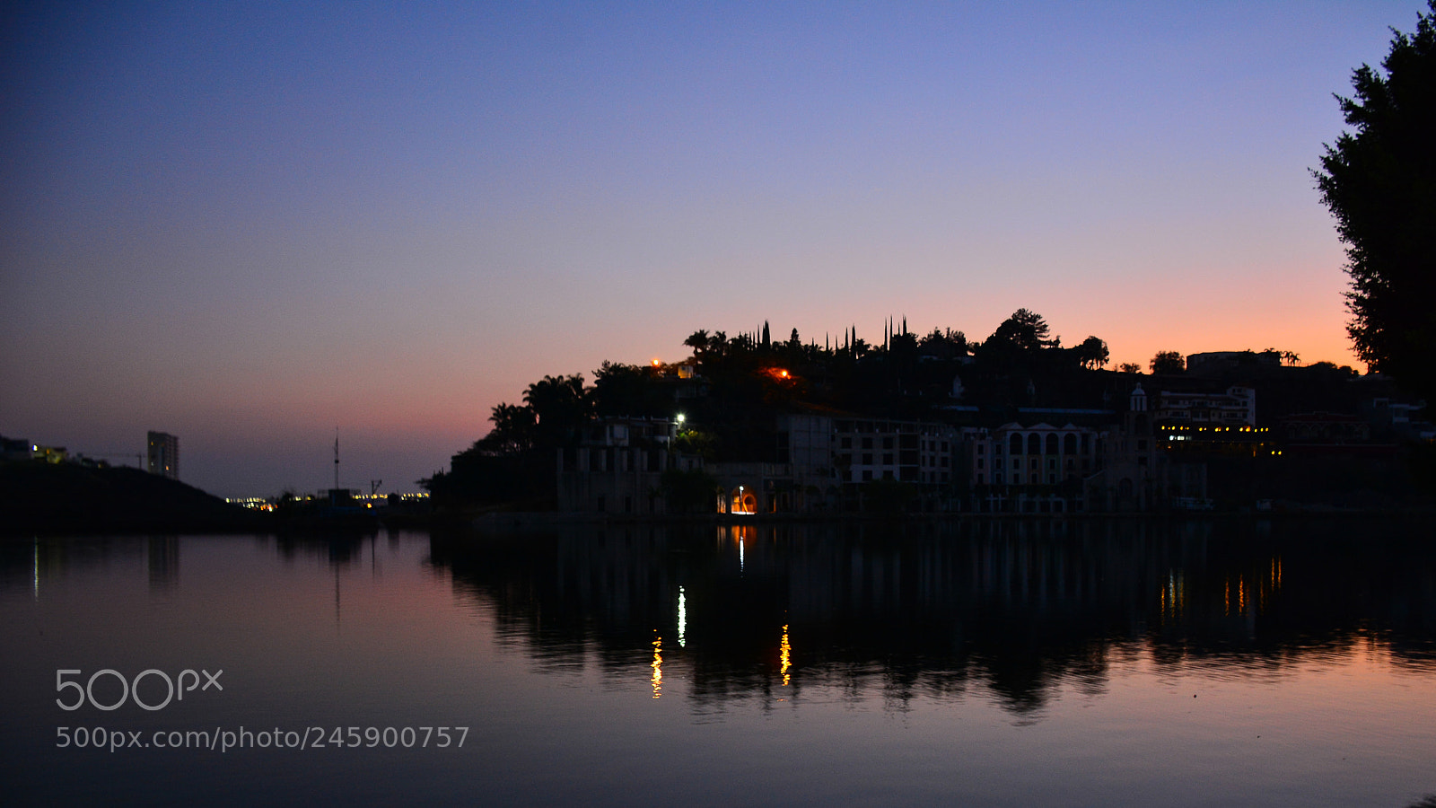 Nikon D7100 sample photo. Sunset in the lake photography