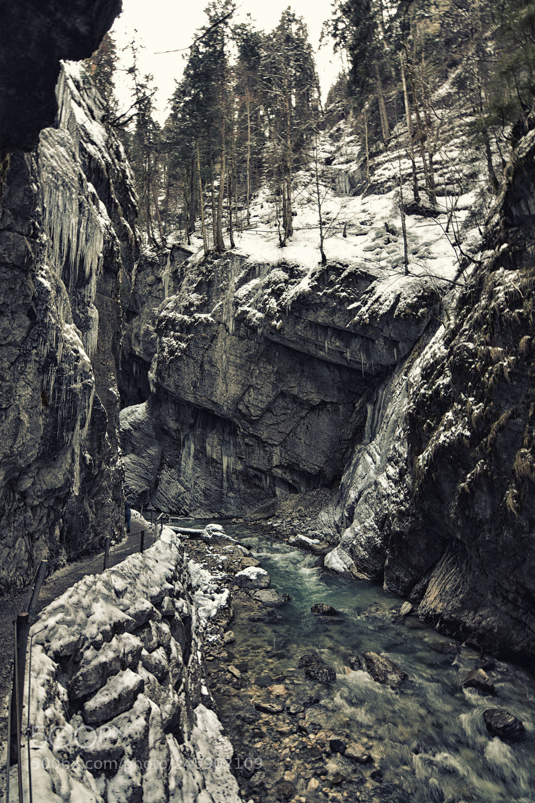 Nikon D3400 sample photo. Partnach gorge photography