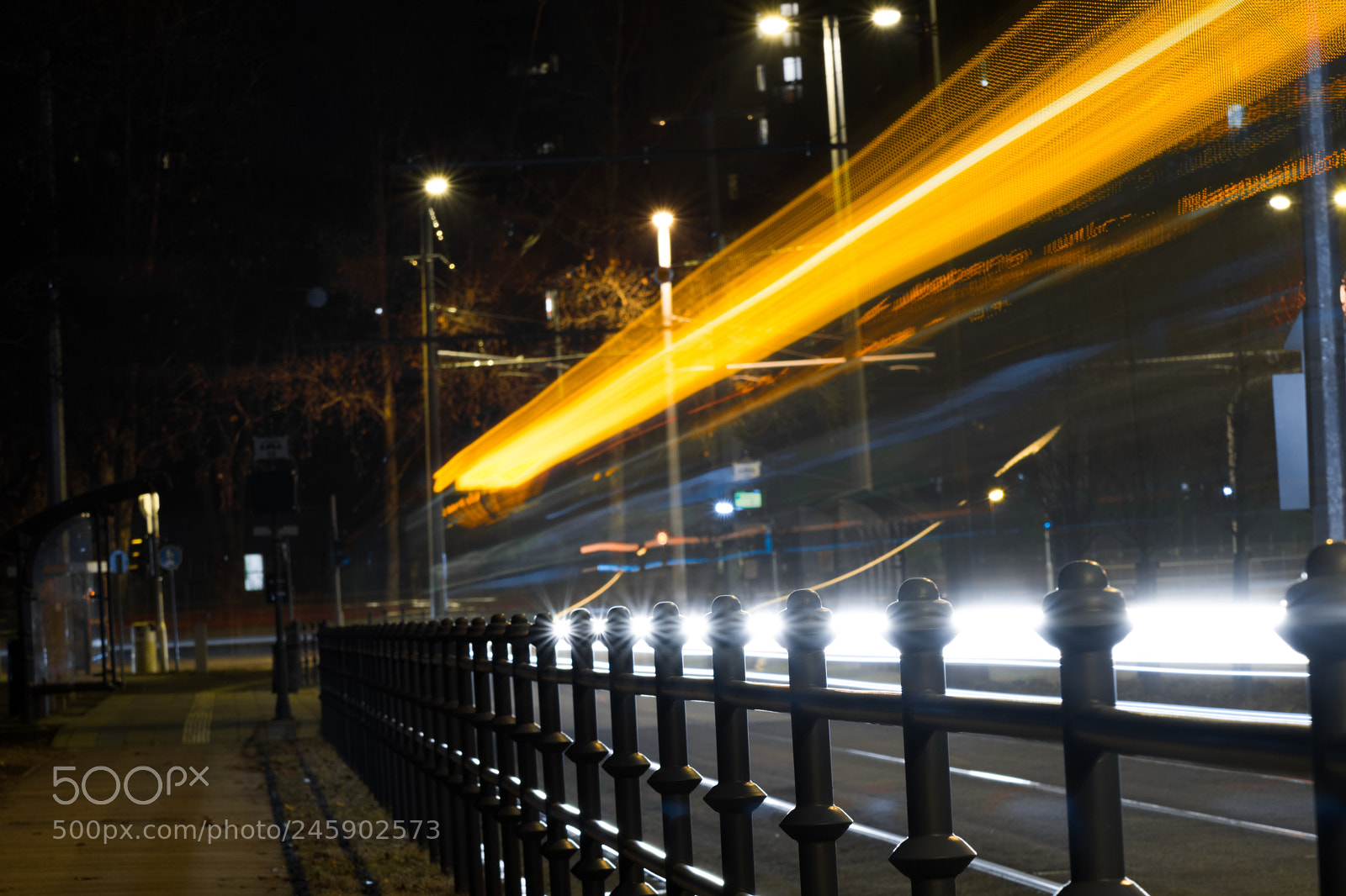 Nikon D3400 sample photo. Tram passing by photography