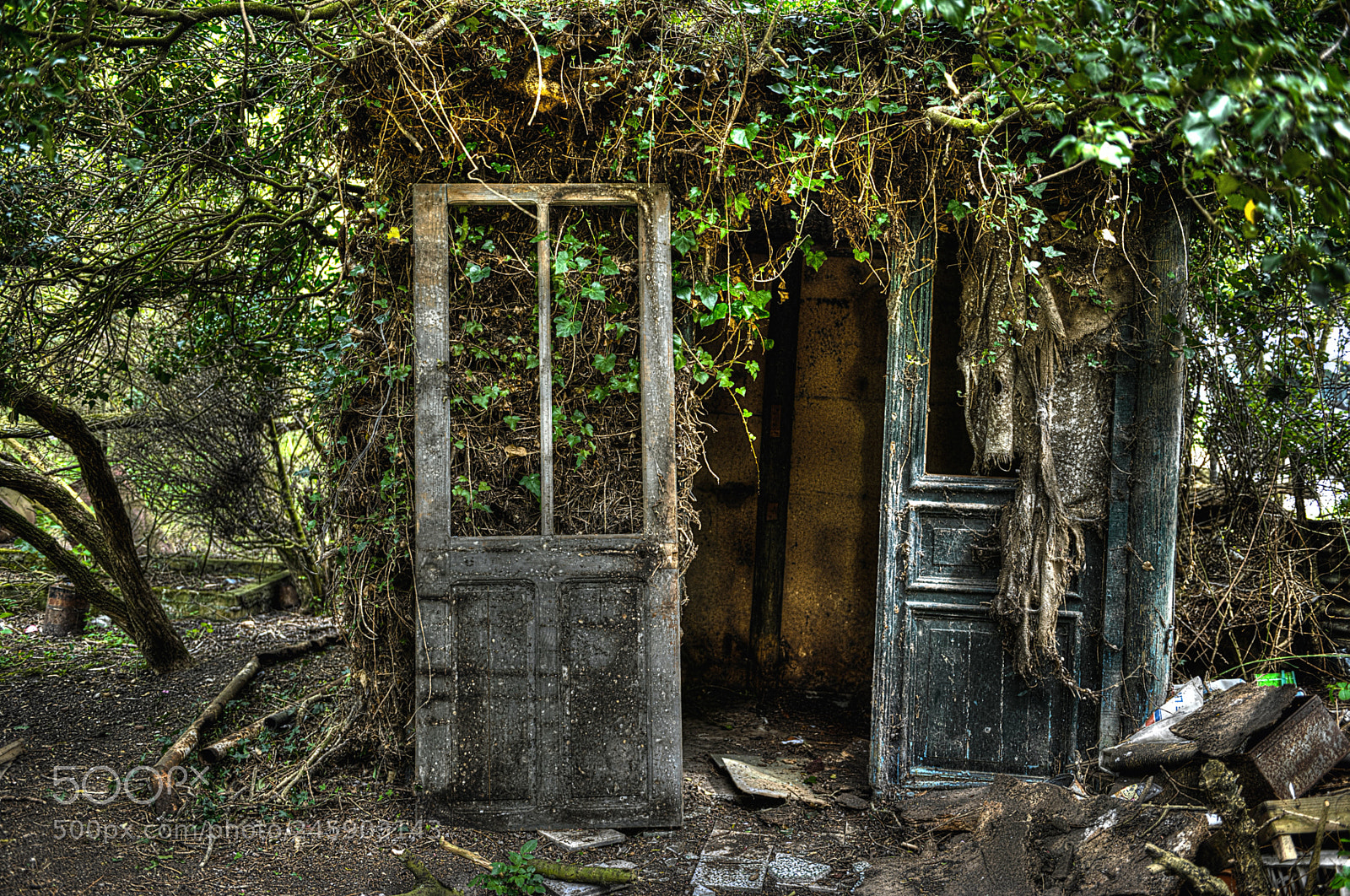 Nikon D700 sample photo. Maison abandonnée photography