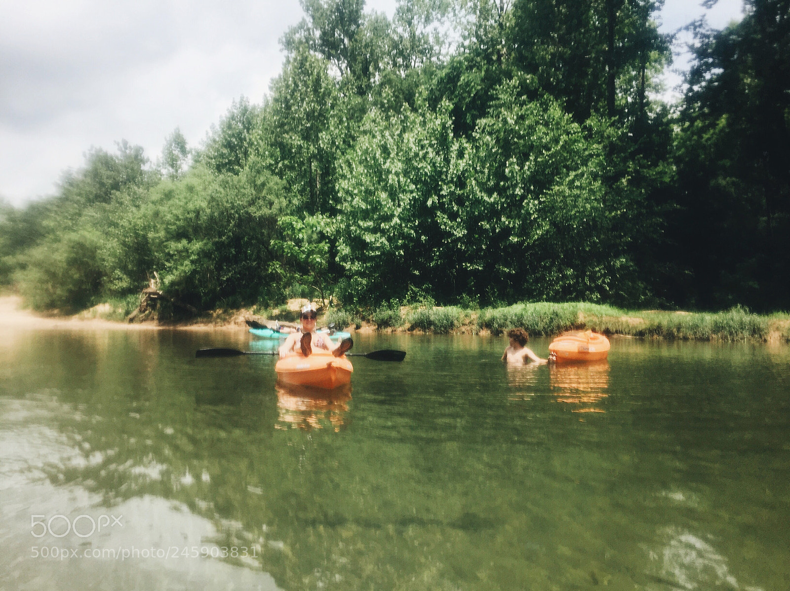 Apple iPhone 6 sample photo. Kayakers photography