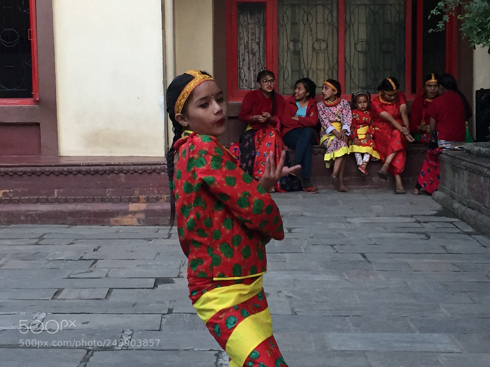 Apple iPhone 6 sample photo. Karisna dancing in kumari photography