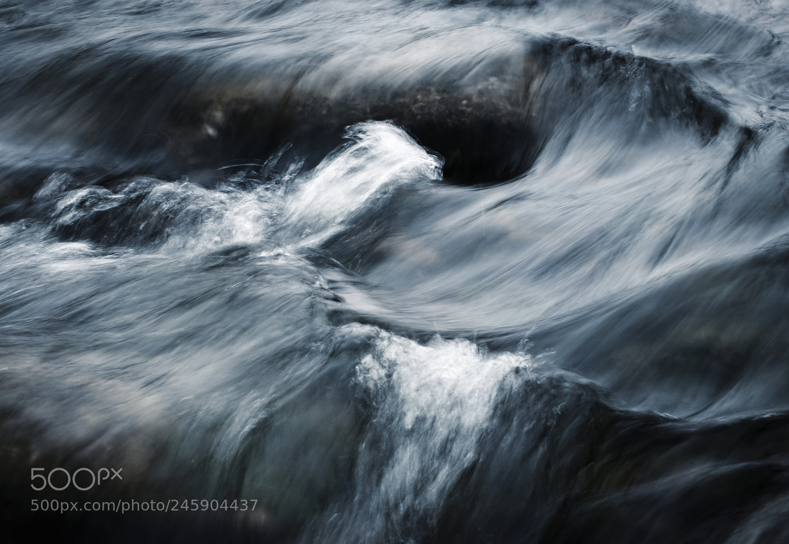 Nikon D5500 sample photo. Abstract blurred dirty water photography