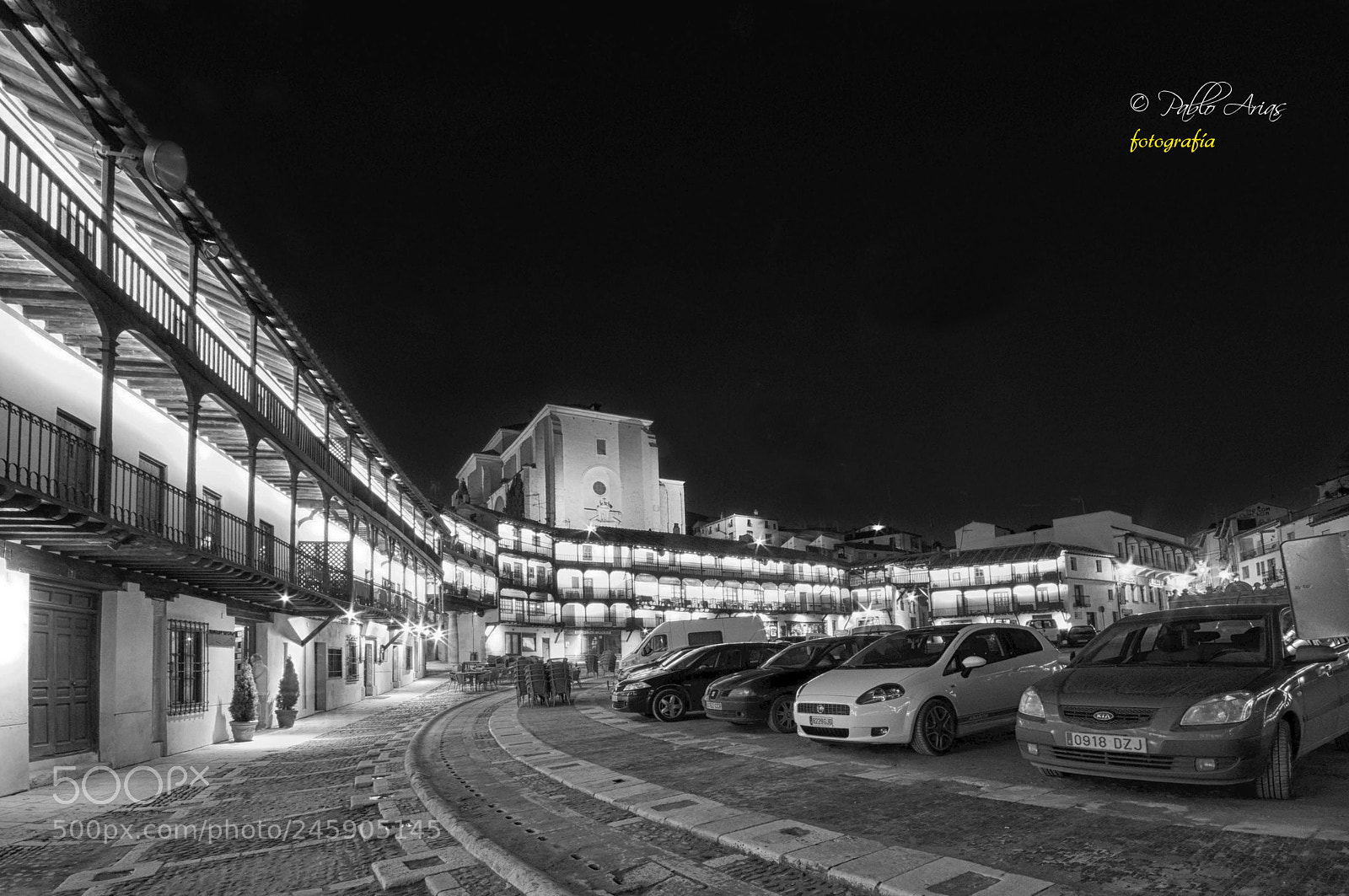 Nikon D300 sample photo. Plaza mayor de chinch photography