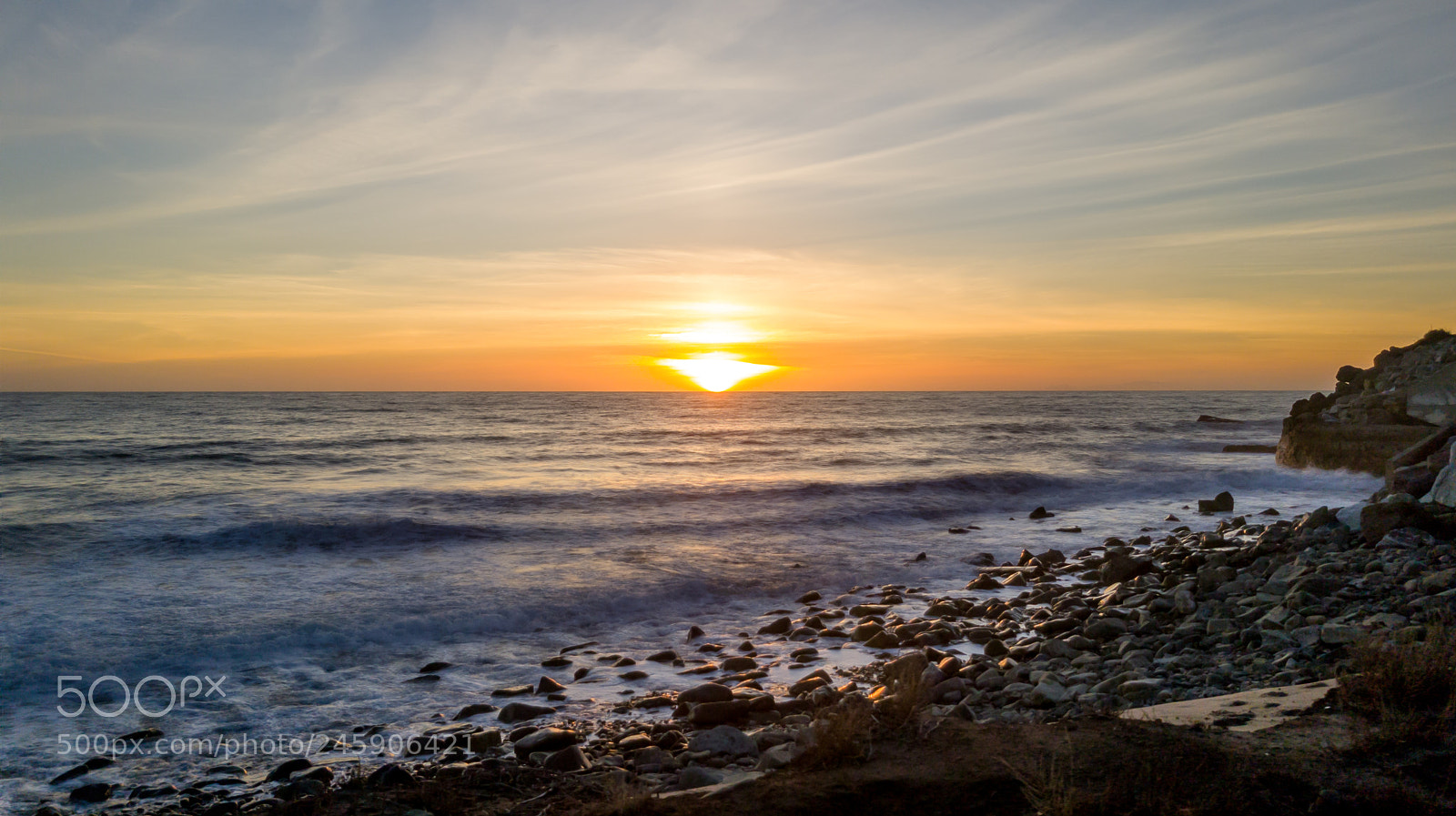 Samsung Galaxy S8 sample photo. Sunset in malibu photography