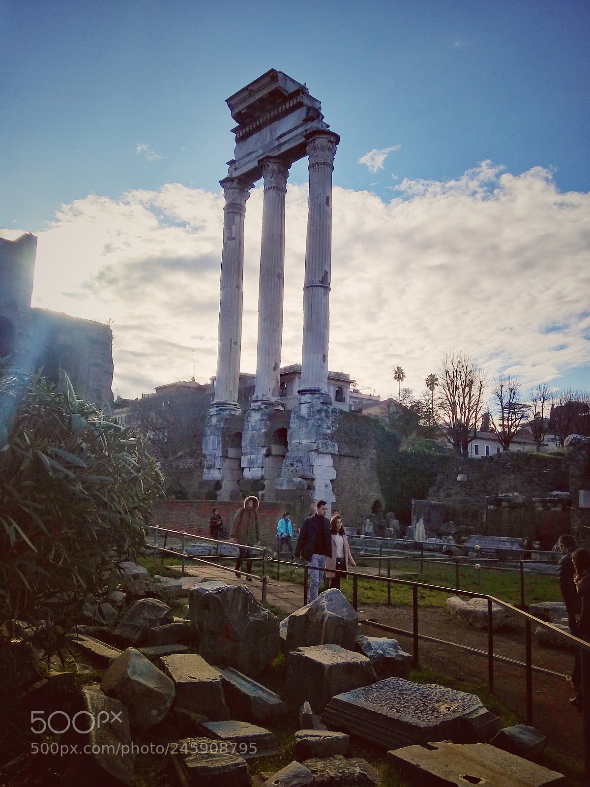 Motorola Moto G (5S) Plus sample photo. Roman ruins photography