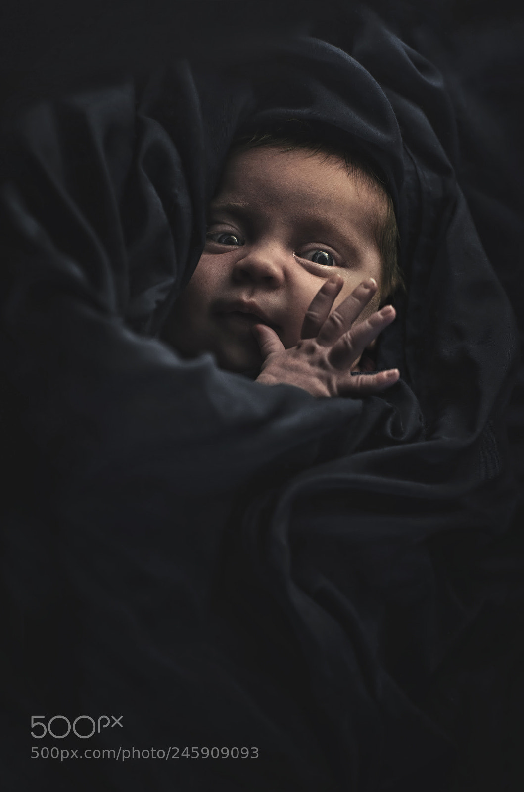 Nikon D5100 sample photo. Mystery baby photography