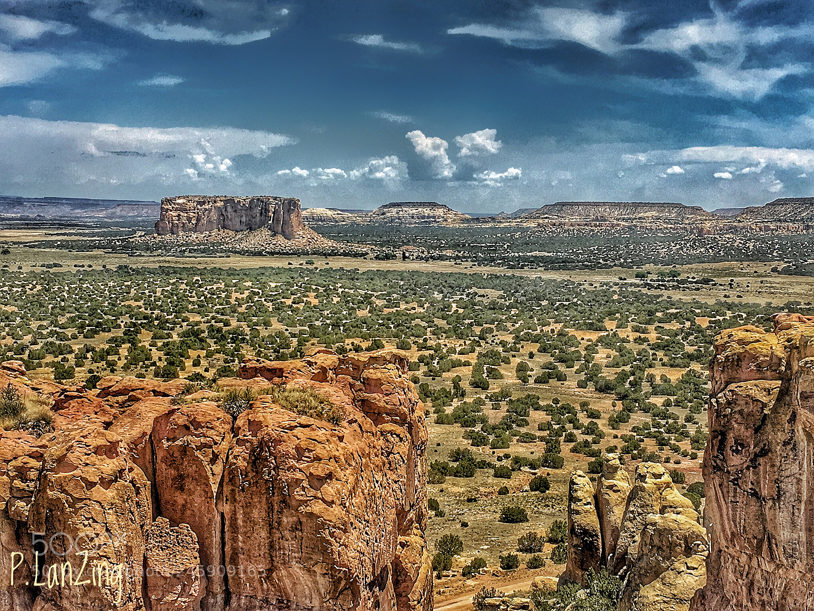 Apple iPhone 6s sample photo. Enchanted mesa, as seen photography