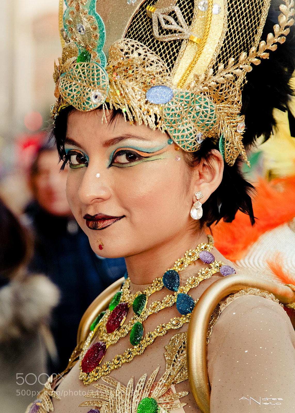 Canon EOS 5D sample photo. Retrato de carnaval photography