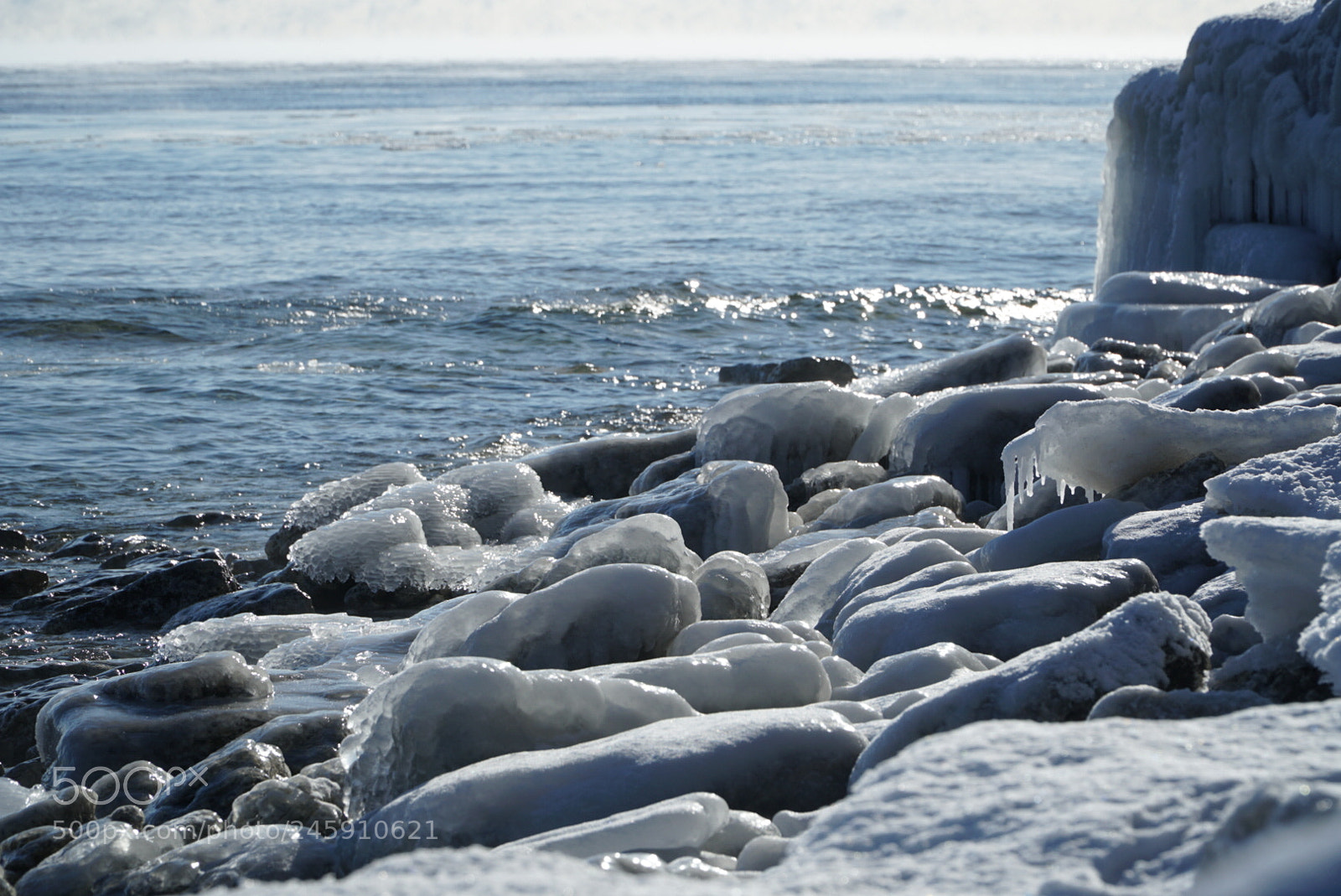 Sony a6300 sample photo. Cave point county park photography