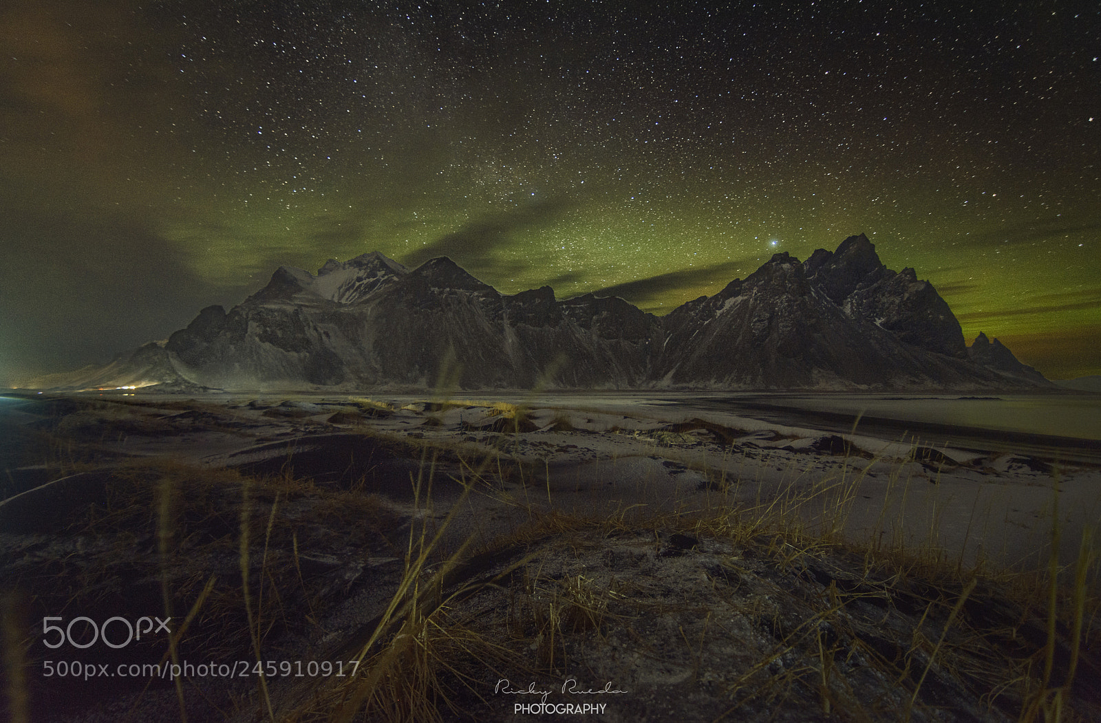 Nikon D7100 sample photo. Stokksnes aurora boreal photography