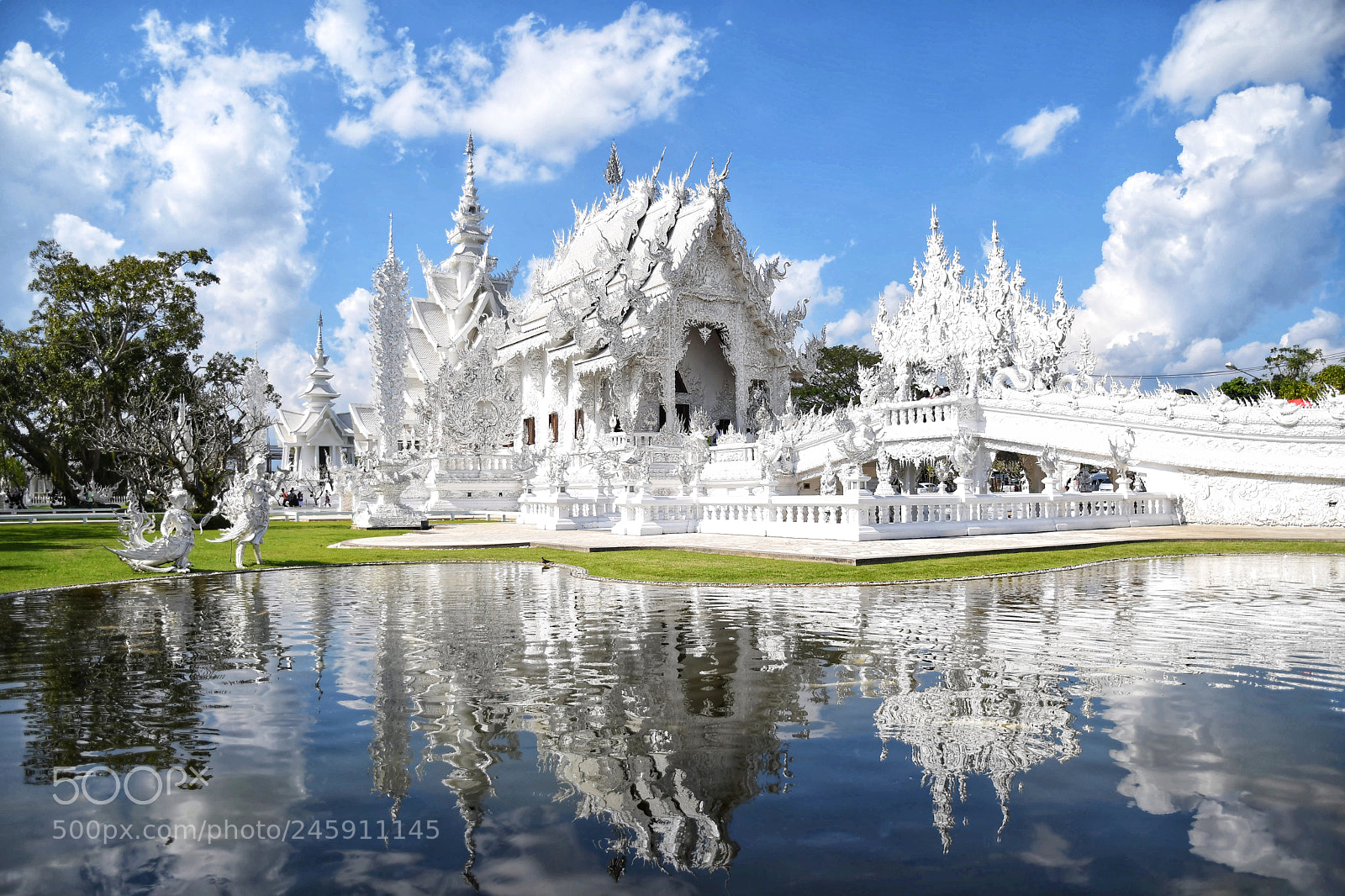 Nikon D500 sample photo. The white temple photography