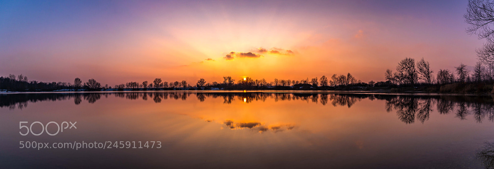 Nikon D610 sample photo. Sunset panorama photography