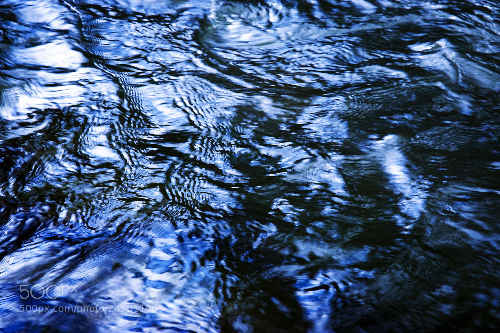 Nikon D5500 sample photo. Blue water surface with photography