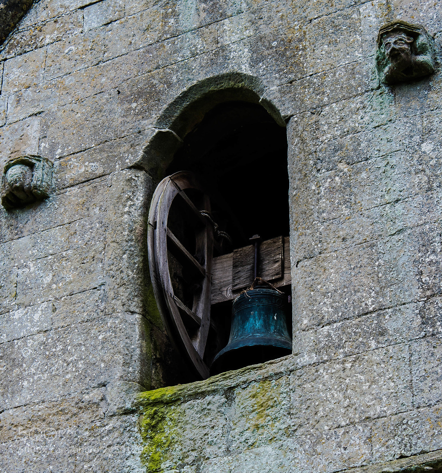 Canon EOS 40D sample photo. The bell wheel at photography