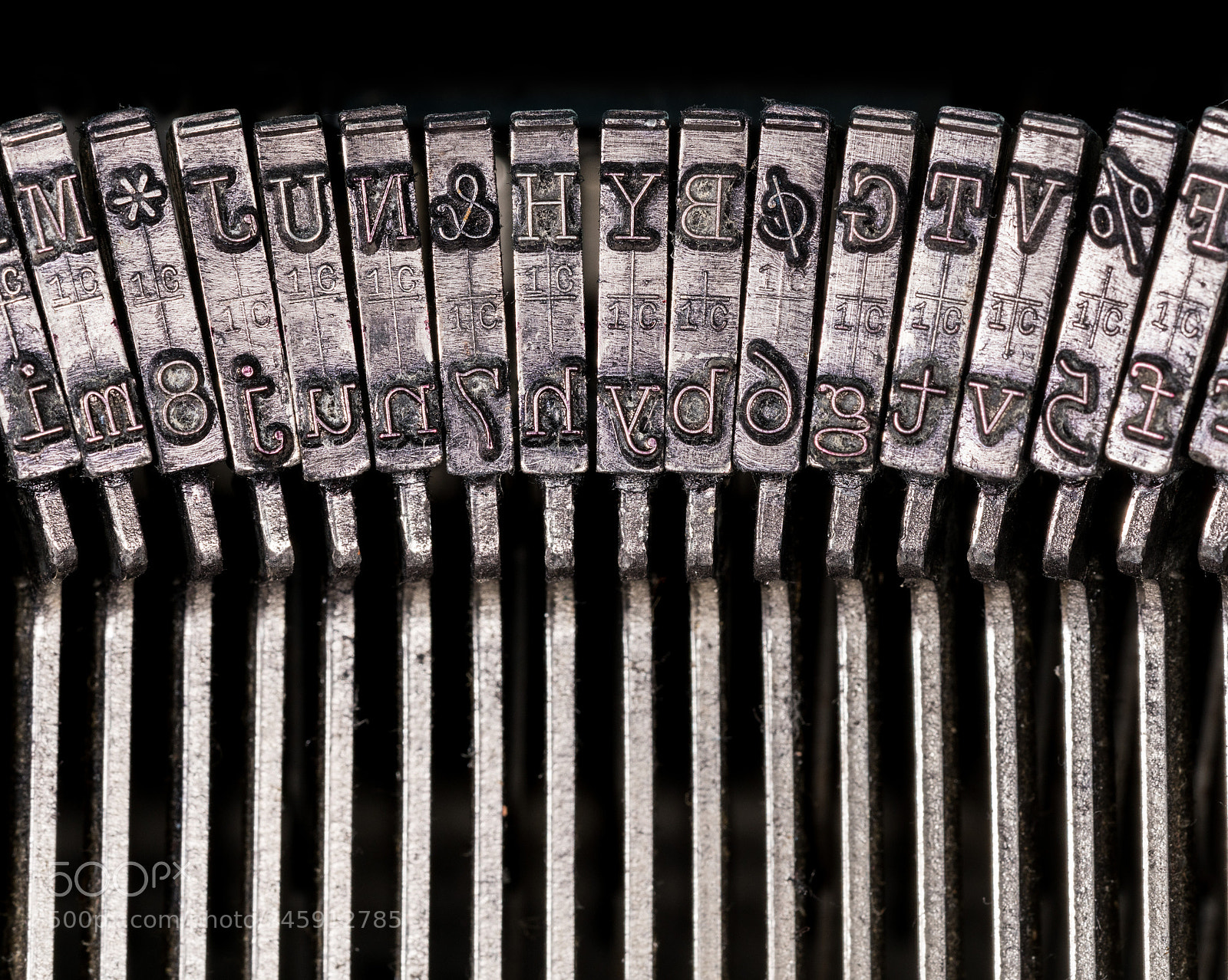Sony a7R II sample photo. Macro detail of typescript photography