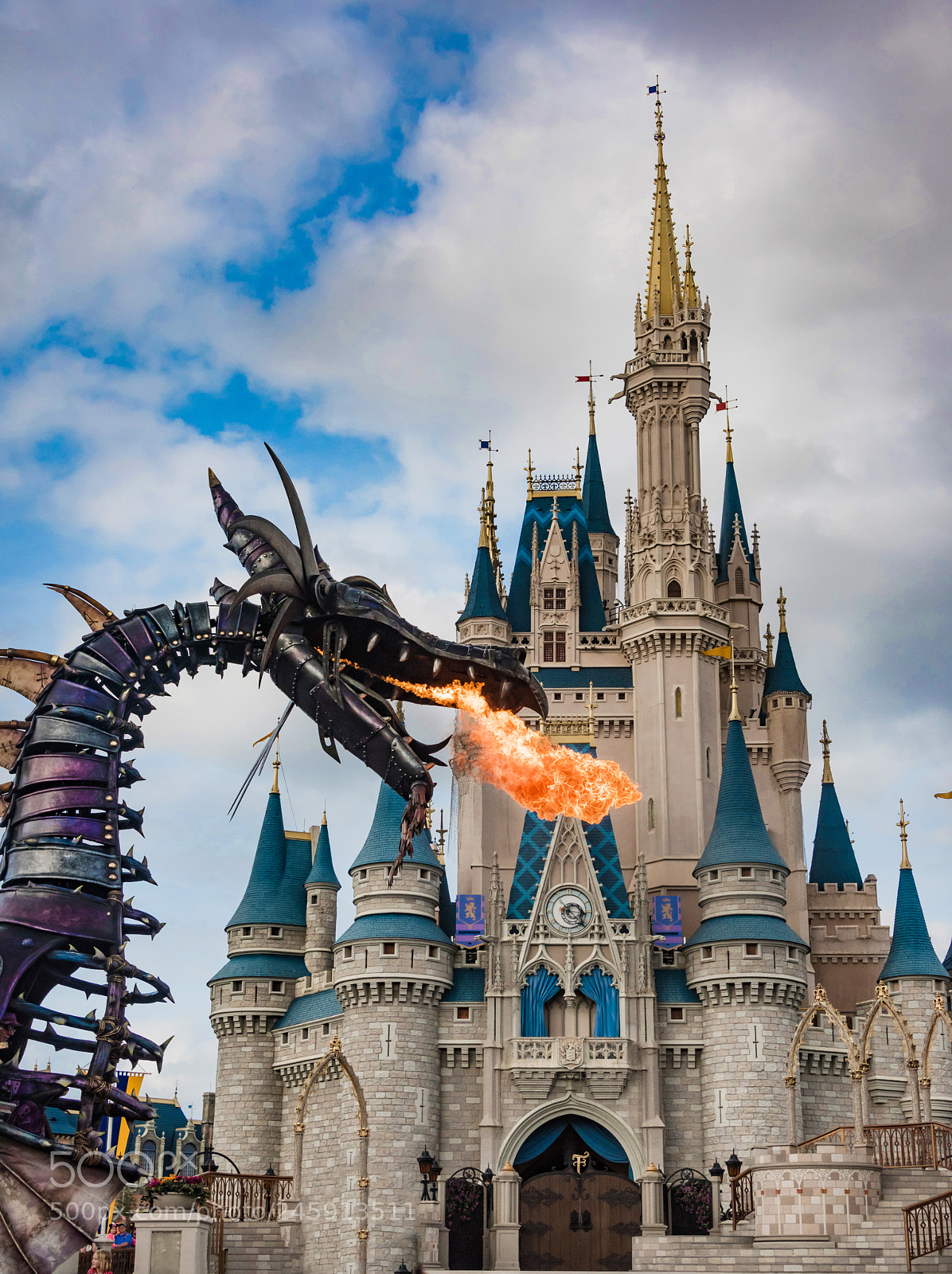 Nikon D810 sample photo. Dragon and castle photography