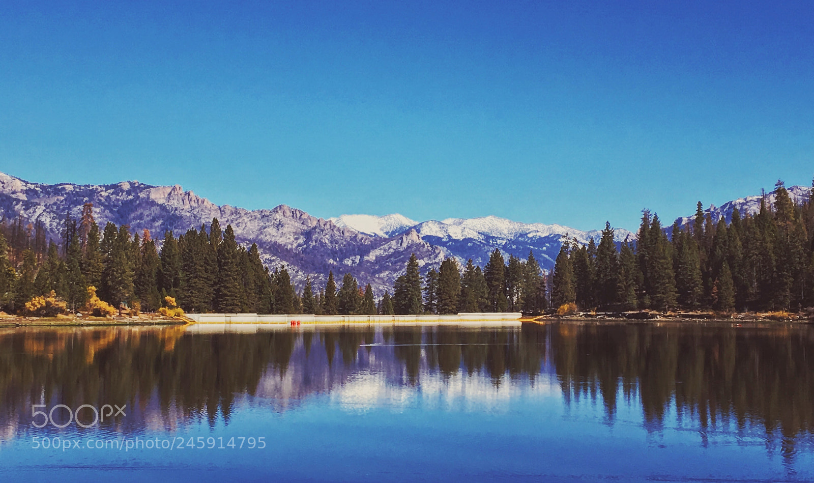 Apple iPhone 6s sample photo. Blue skies @ hume lake photography