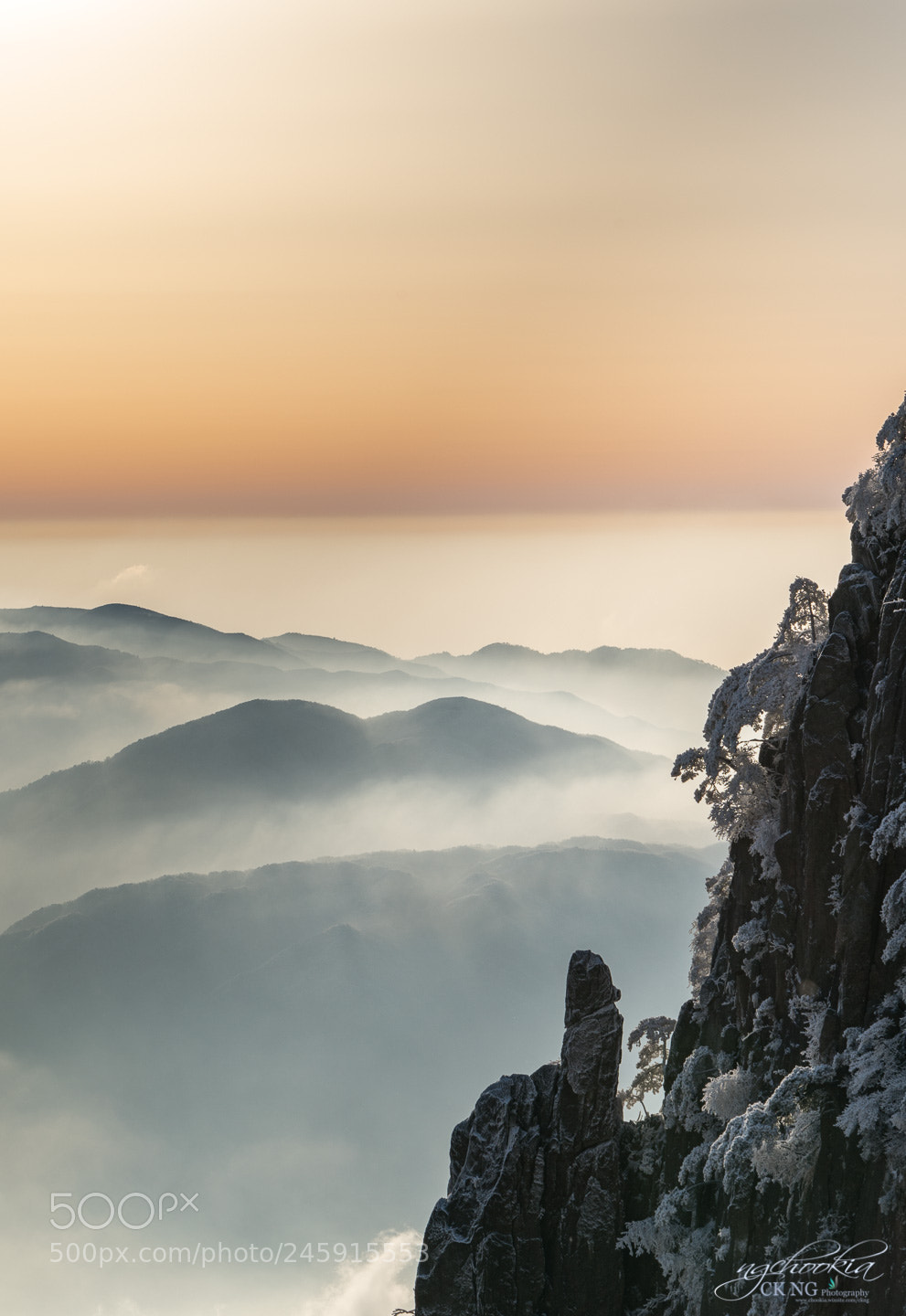 Sony a9 sample photo. 黄山仙境 ii huangshan-china photography