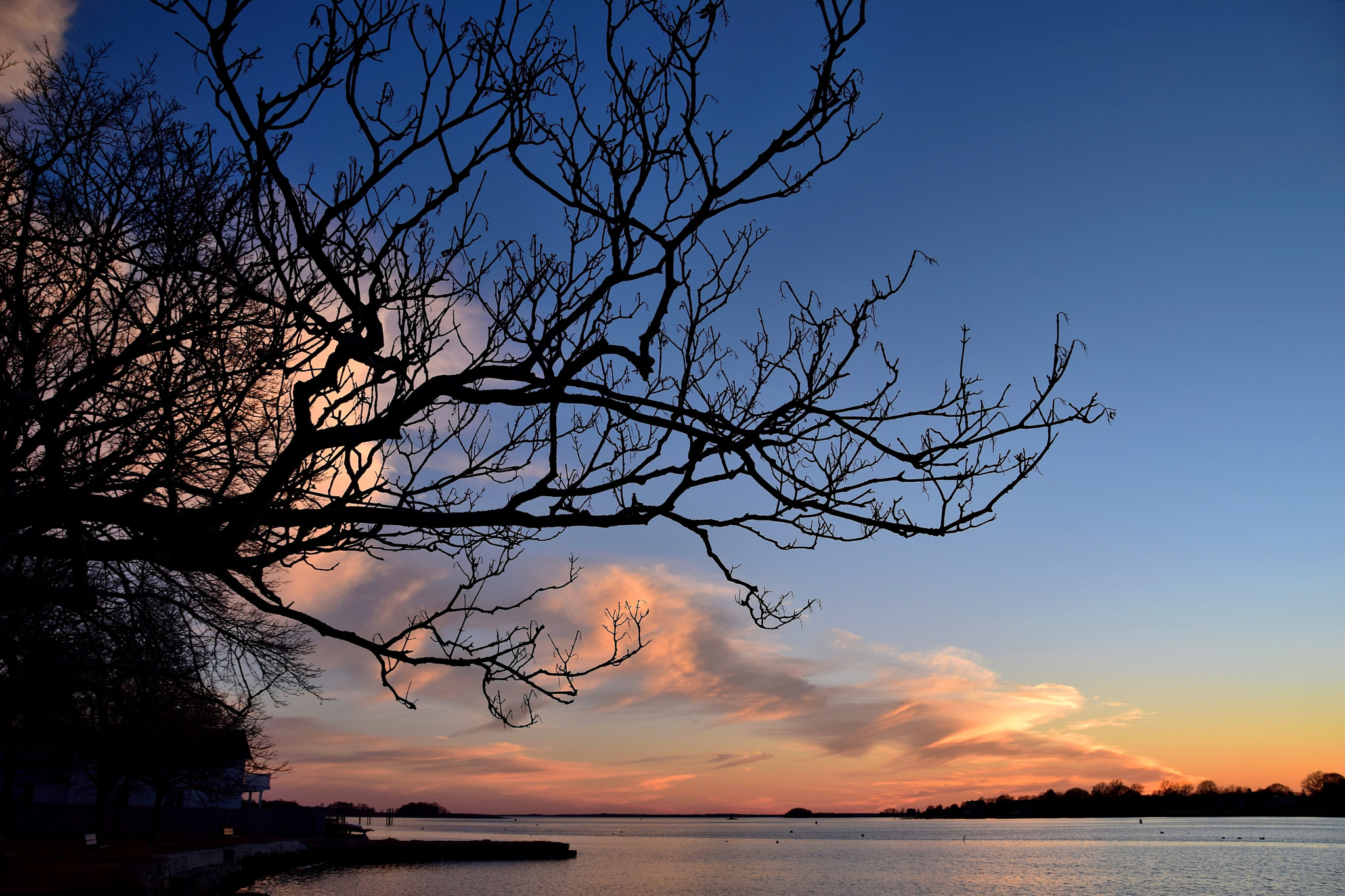 Sigma 18-250mm F3.5-6.3 DC Macro OS HSM sample photo. Harbor sunset photography