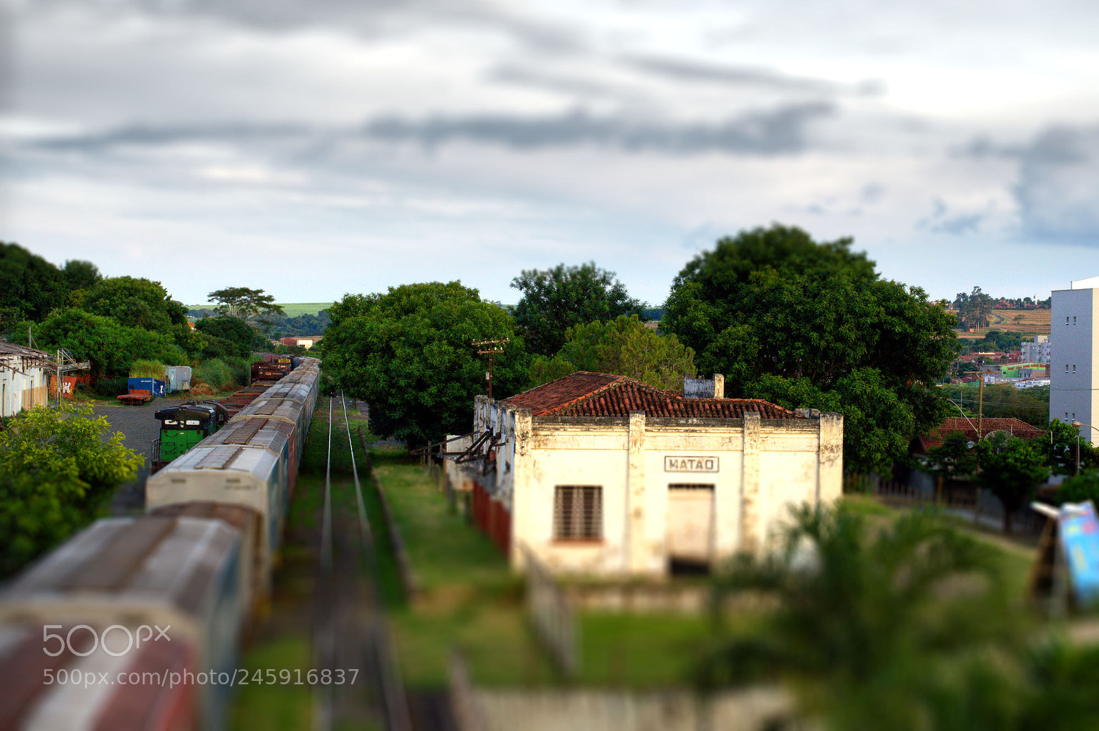 Nikon D3200 sample photo. Old train station photography