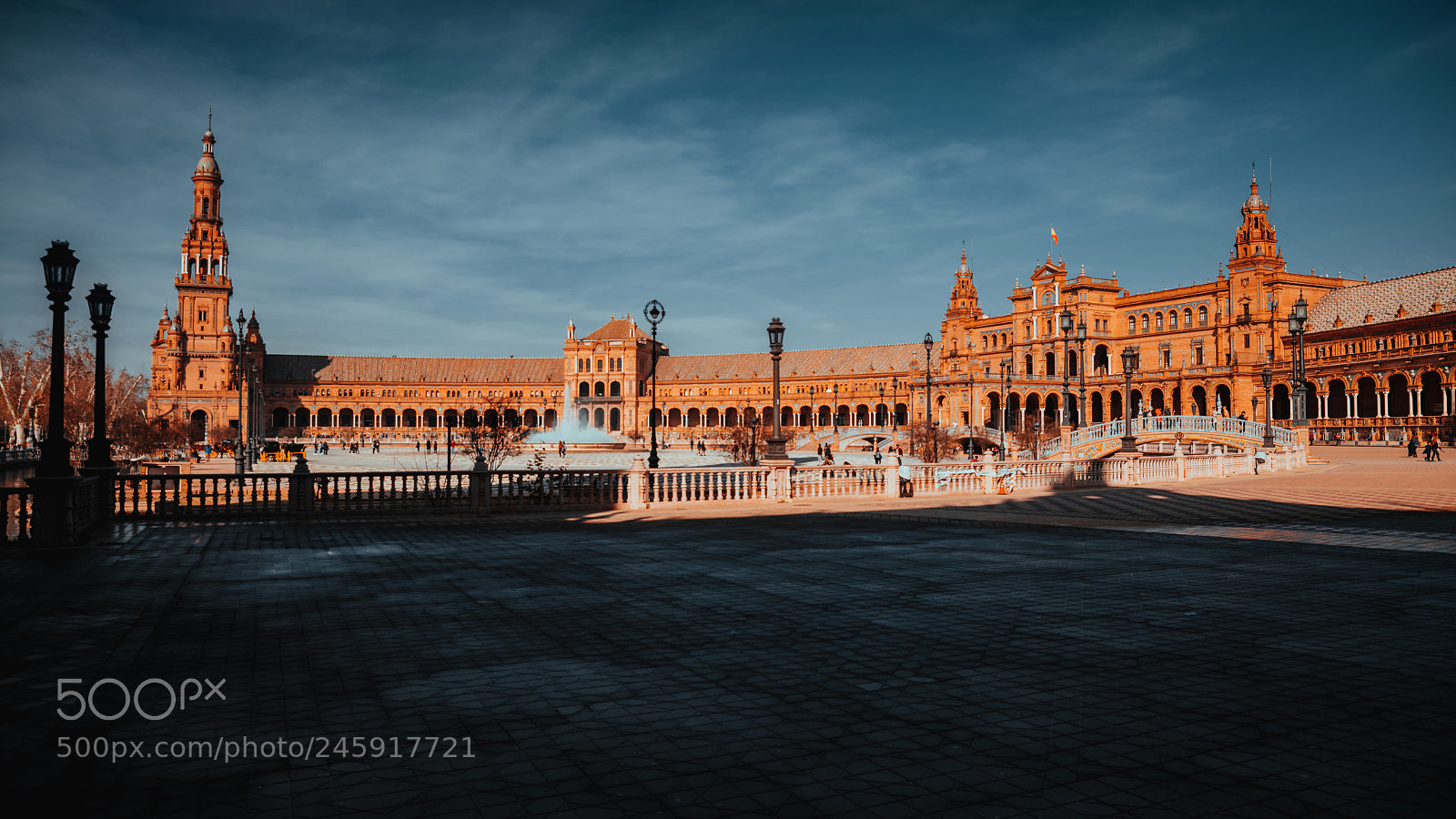 Sony a7R III sample photo. Plaza spain photography