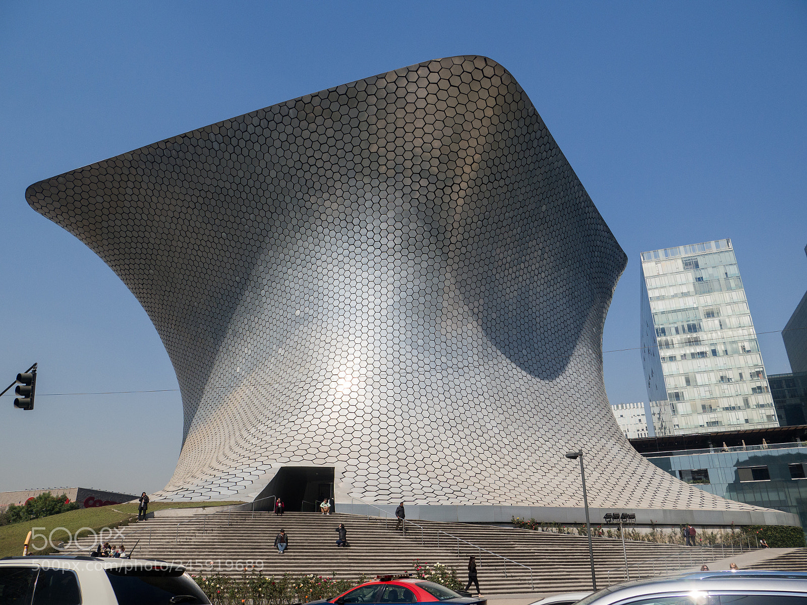 Olympus OM-D E-M10 sample photo. Museu soumaya photography