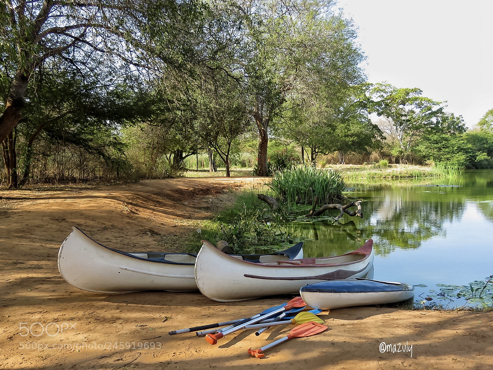 Canon PowerShot SX60 HS sample photo. Kayak en la laguna photography