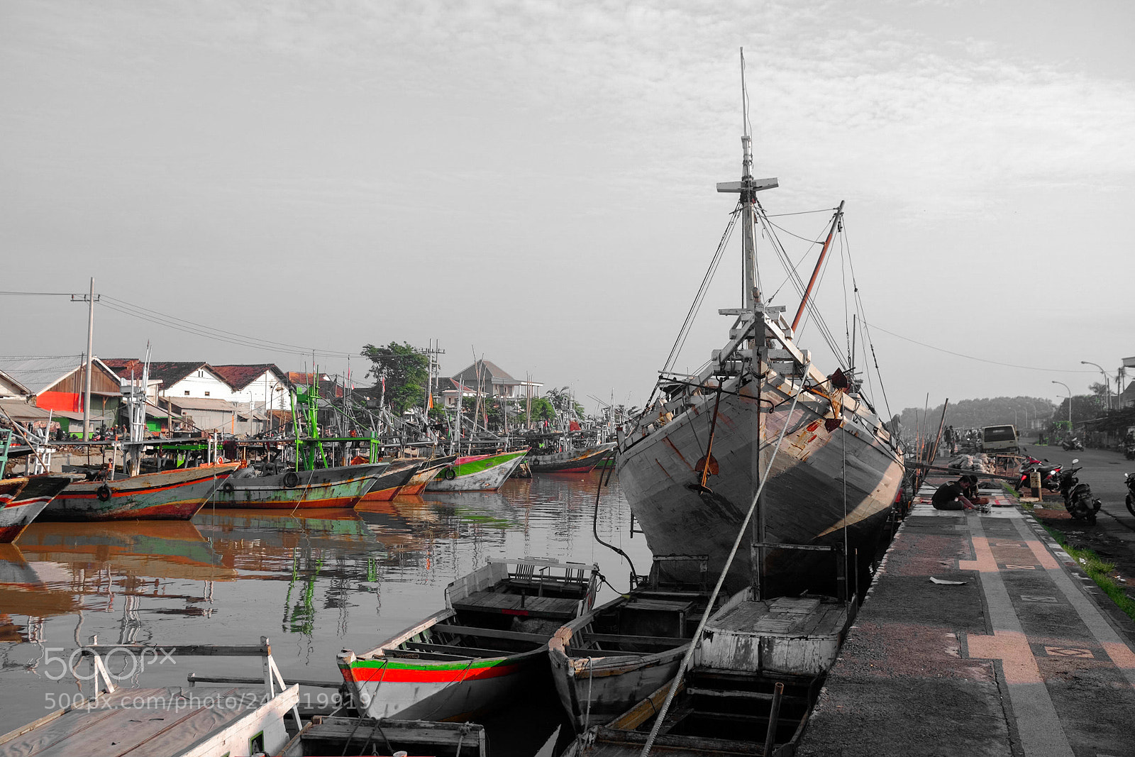 Fujifilm X-T1 sample photo. Port of pasuruan photography