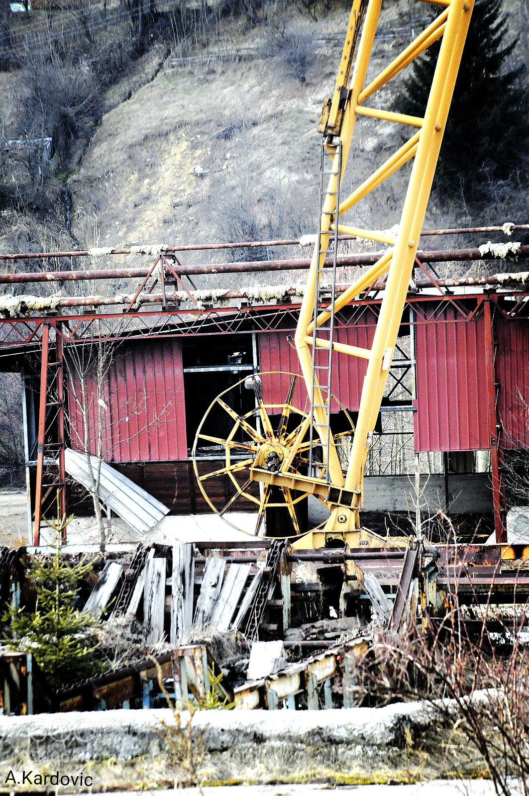 Nikon D90 sample photo. Iron photography