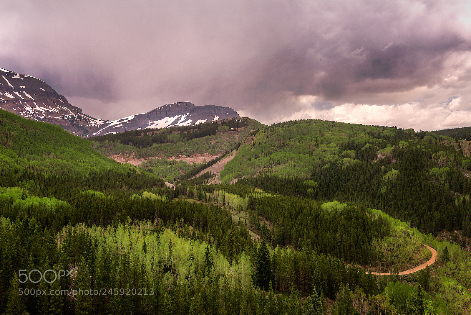 Nikon D810 sample photo. Million dollar highway photography