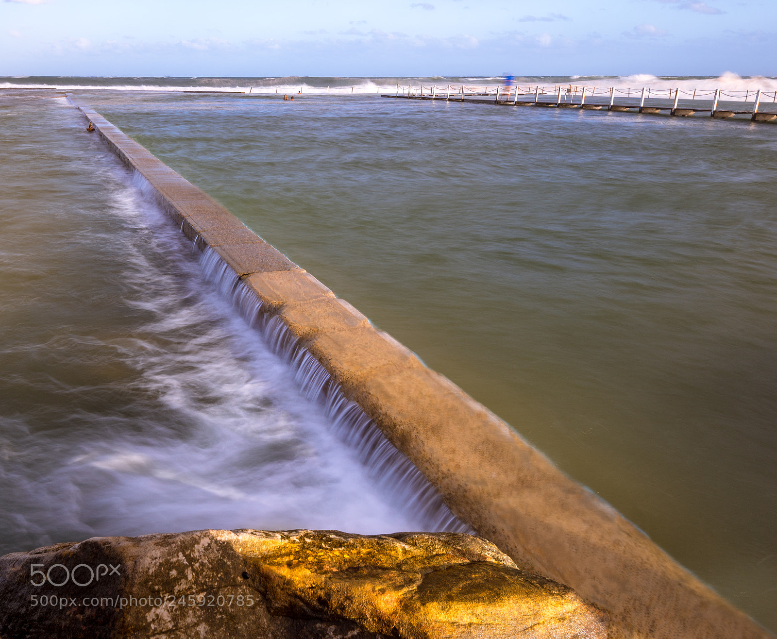 Nikon D610 sample photo. Flow over the wall photography
