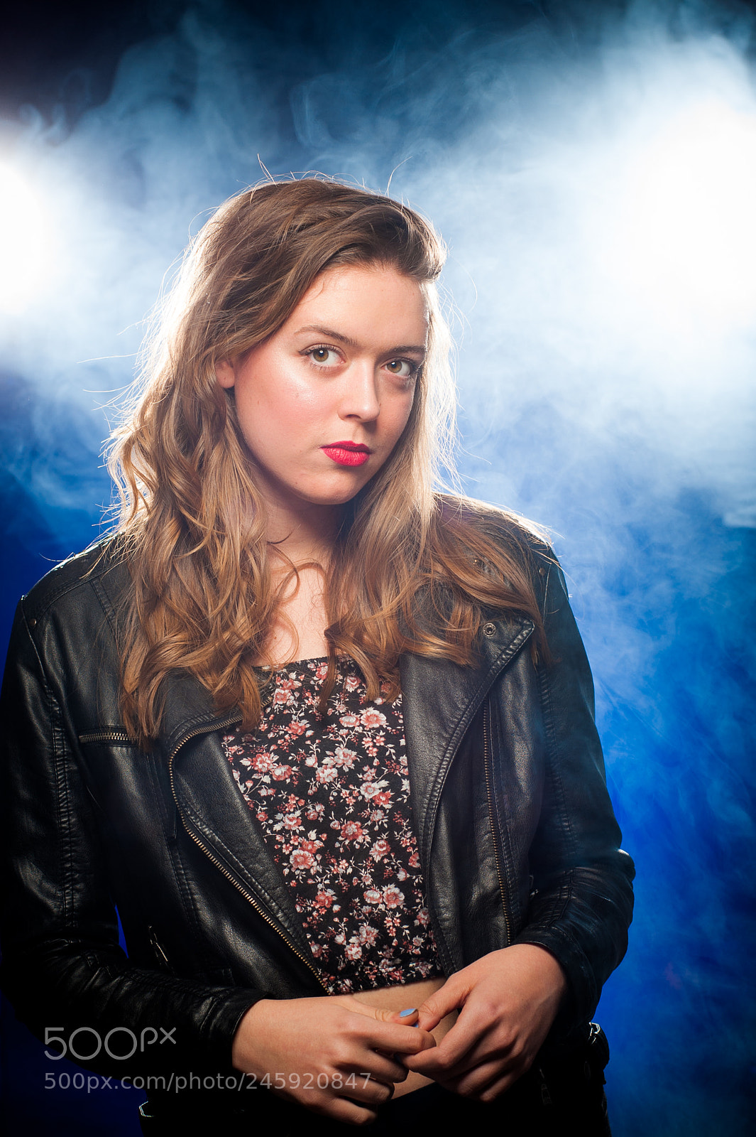 Nikon D700 sample photo. Sophie in the headlights.jpg photography
