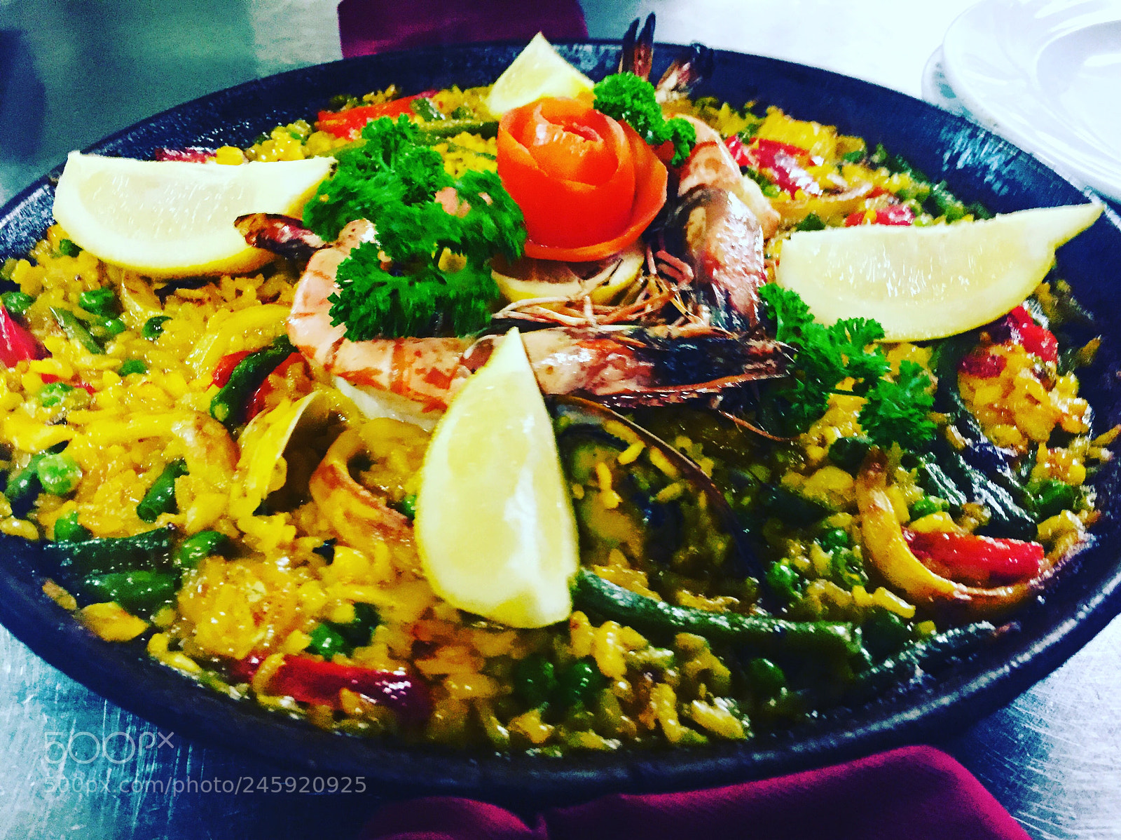 Apple iPhone 6 sample photo. Paella ?‍????? photography