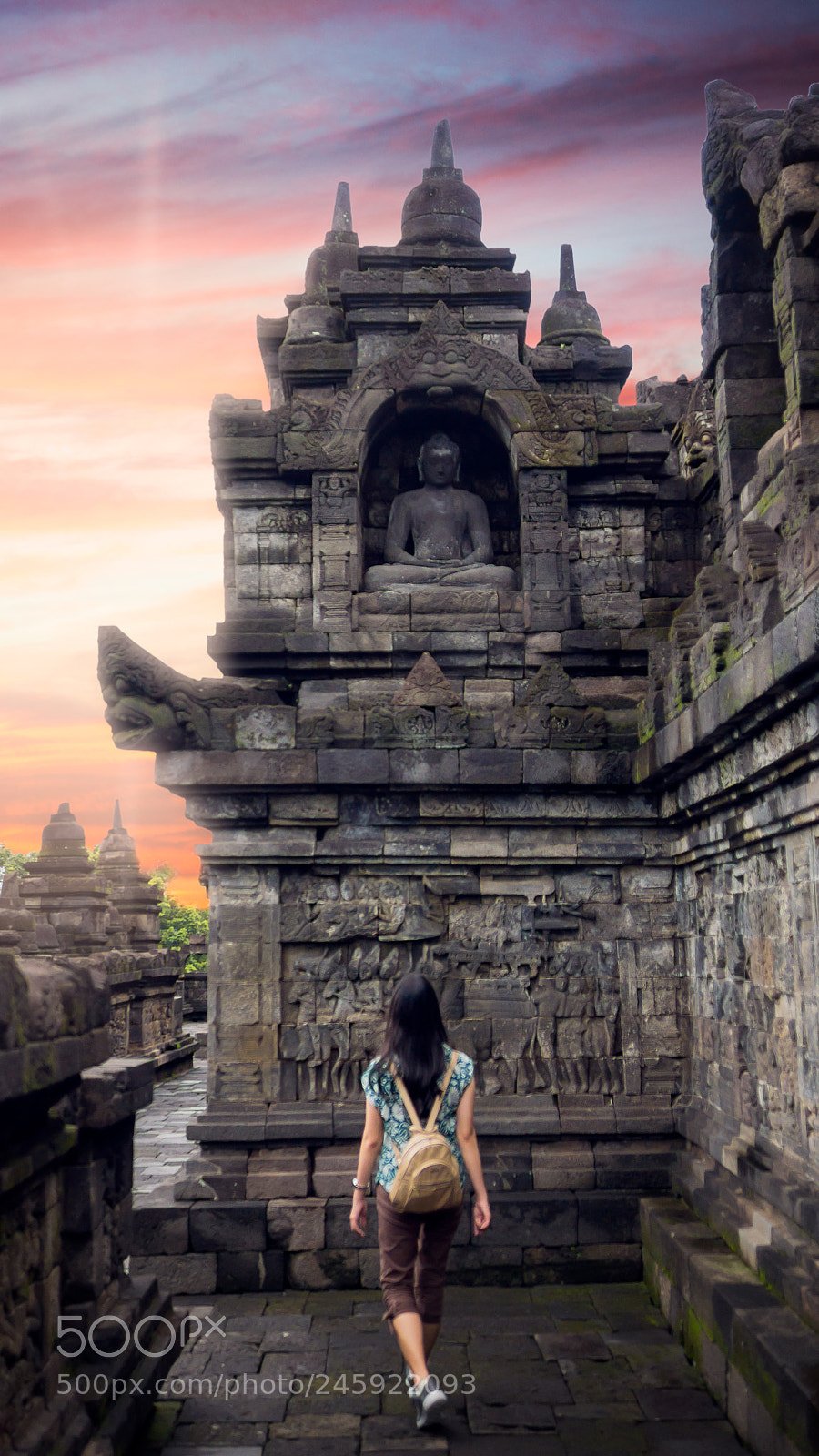 Sony SLT-A77 sample photo. Wonders of borobudur photography