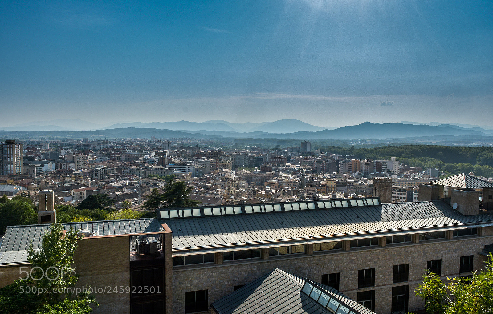 Nikon D5200 sample photo. Girona cityscape photography