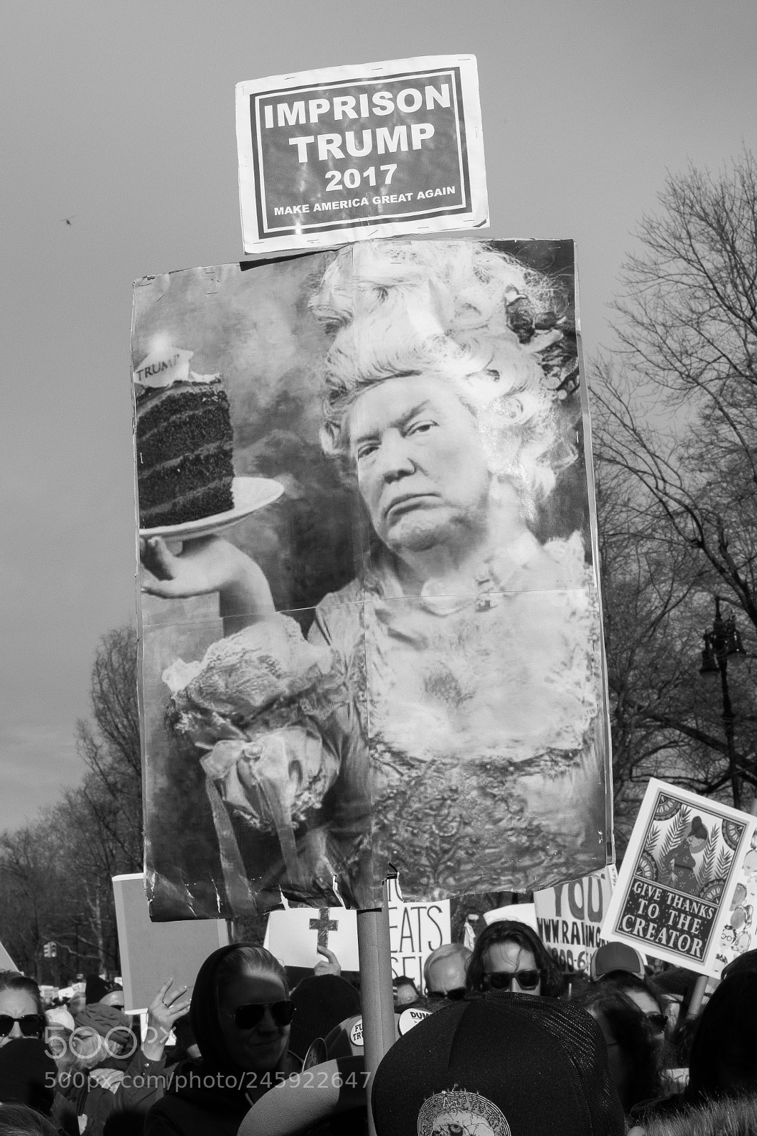 Fujifilm X-T2 sample photo. Trump photography