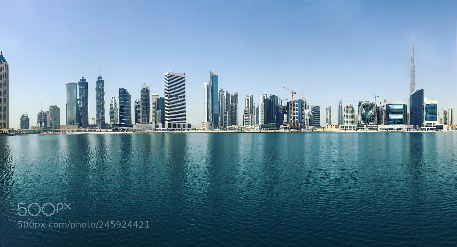 Apple iPhone 6 sample photo. Dubai skyline photography