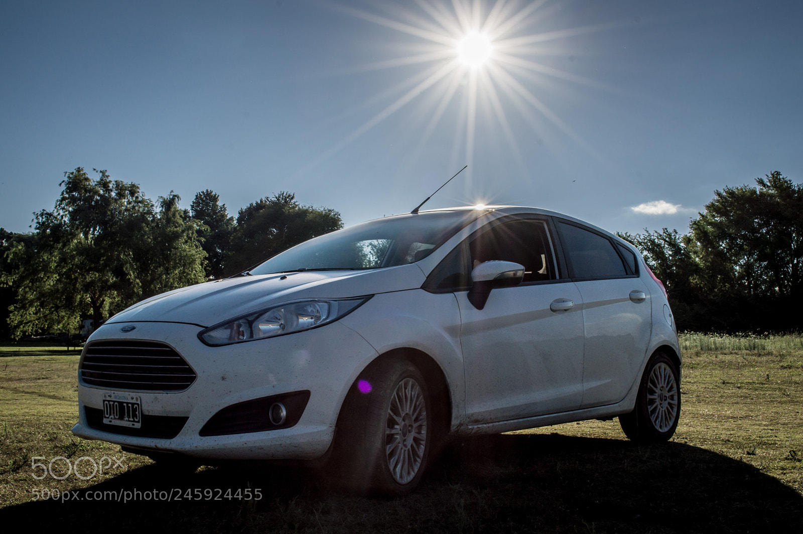 Nikon D3200 sample photo. Ford fiesta photography